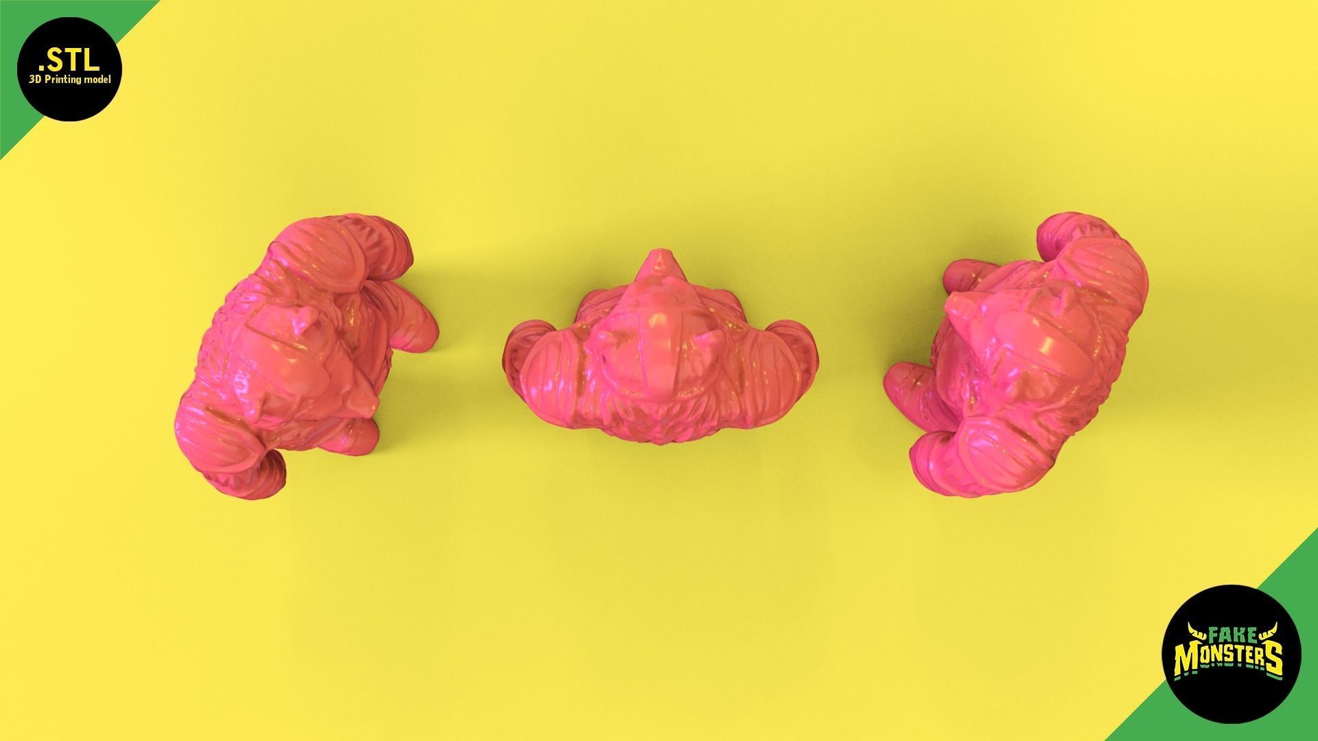 13 Tossco - Fake Monsters 3D print model_2