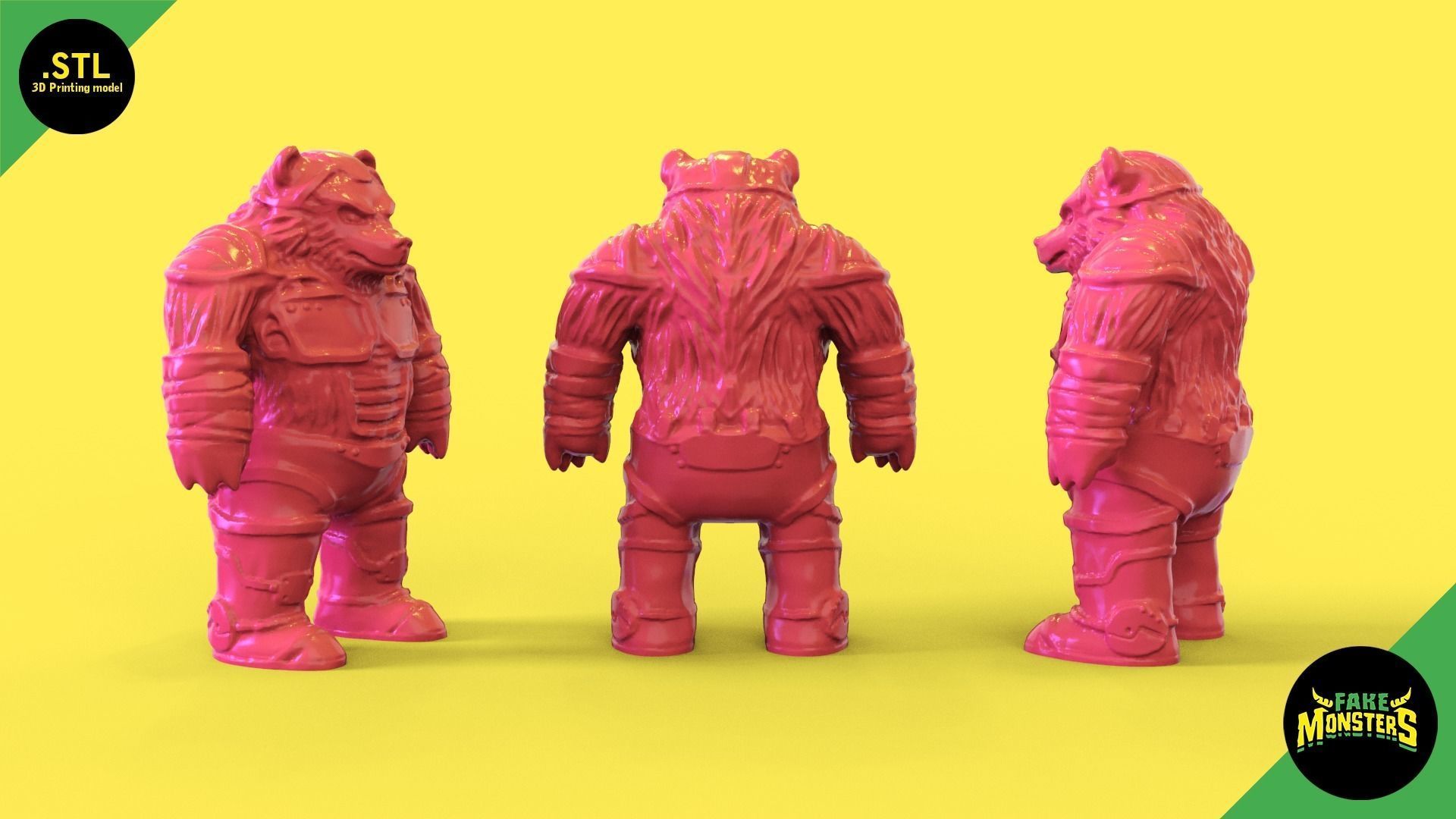 13 Tossco - Fake Monsters 3D print model_1