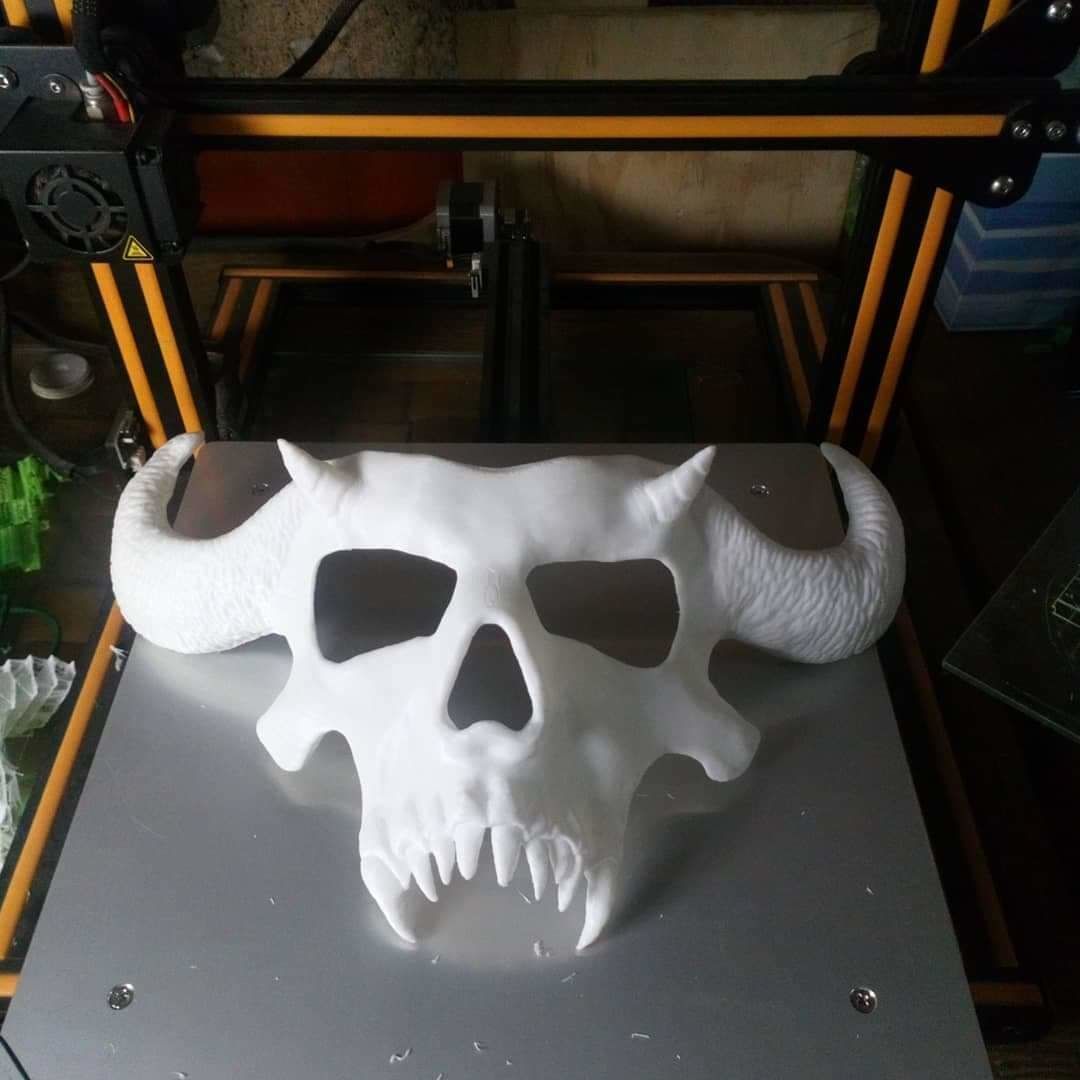 DANZIG MASK 3D print model_3