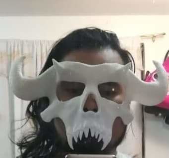 DANZIG MASK 3D print model_5
