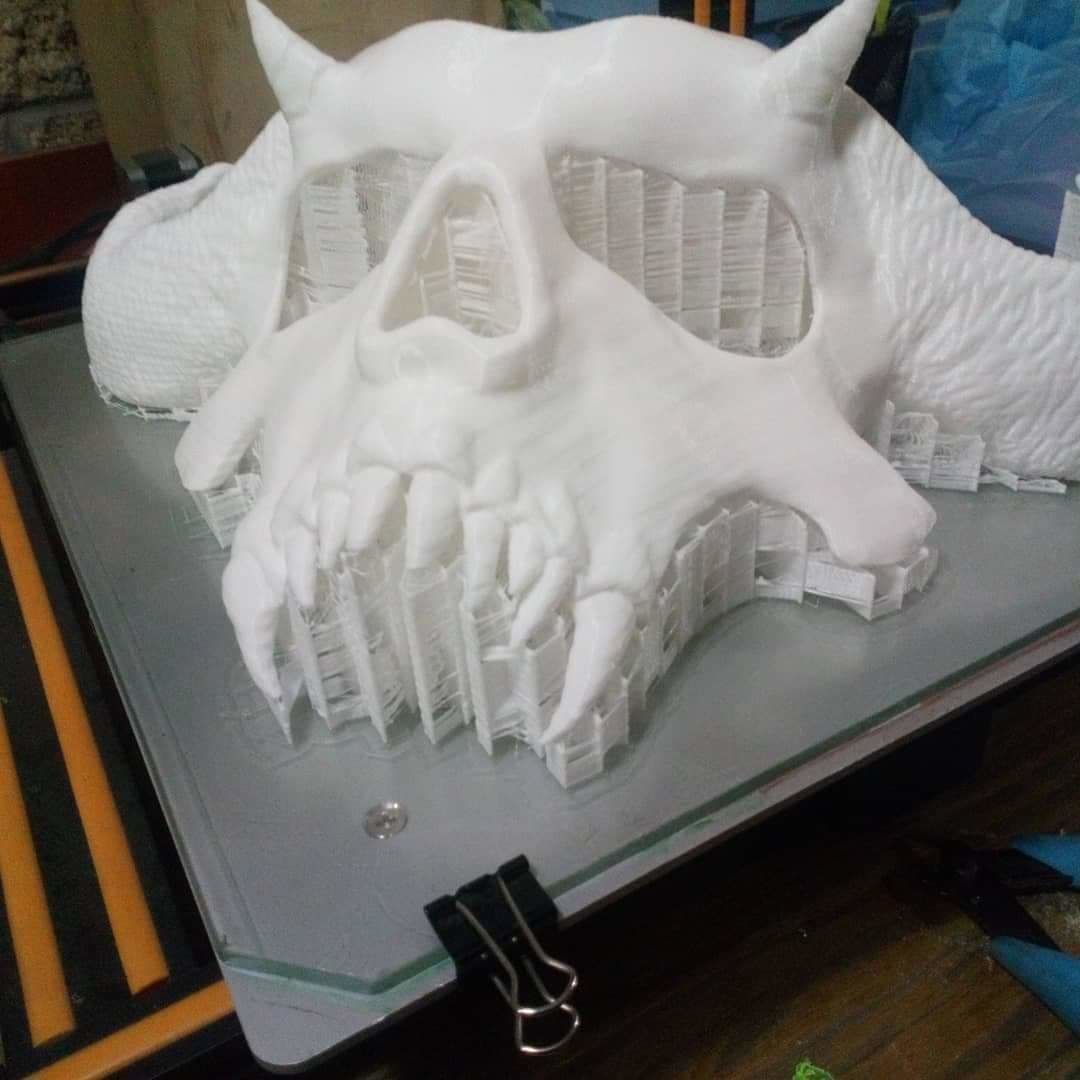 DANZIG MASK 3D print model_2