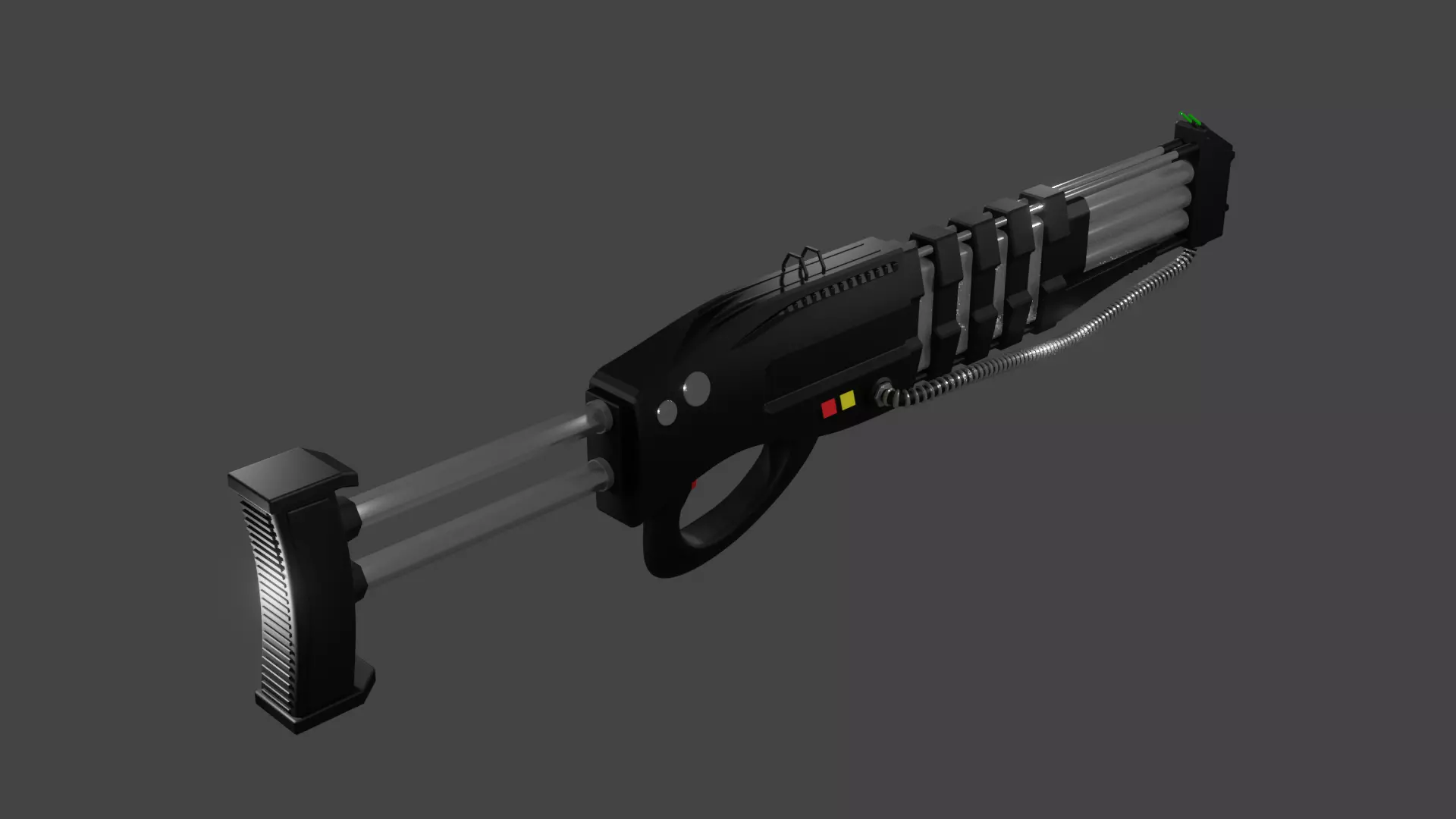 HAVOC200 Science Fiction Energy Rifle 3D model_0