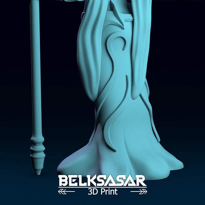 Mage Empress 3D print model_14