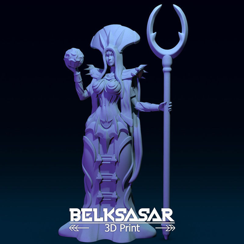 Mage Empress 3D print model_1