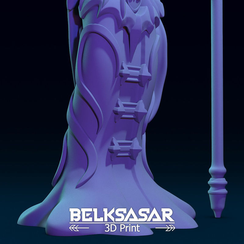 Mage Empress 3D print model_11