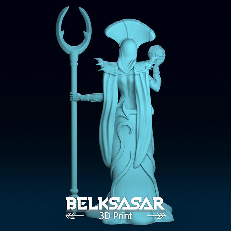 Mage Empress 3D print model_4