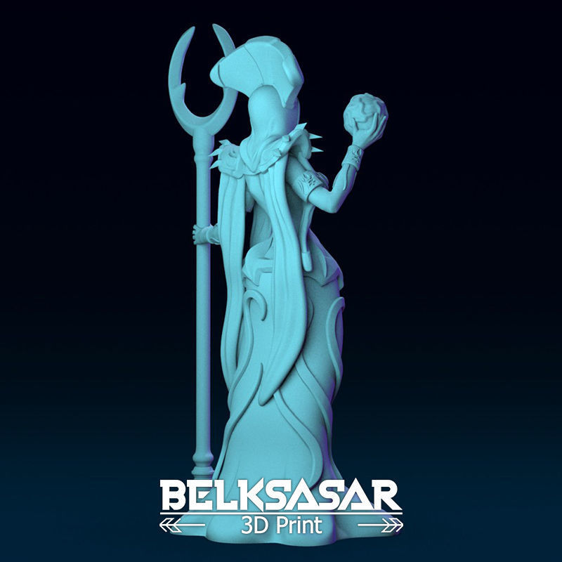 Mage Empress 3D print model_5