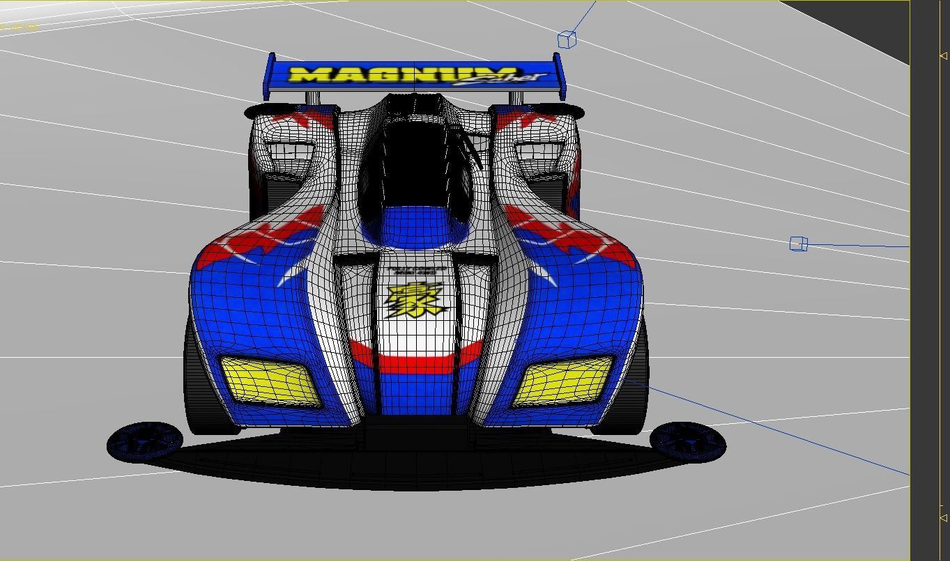 4WD CAR  racing 3D model-CFZS 3D model_6