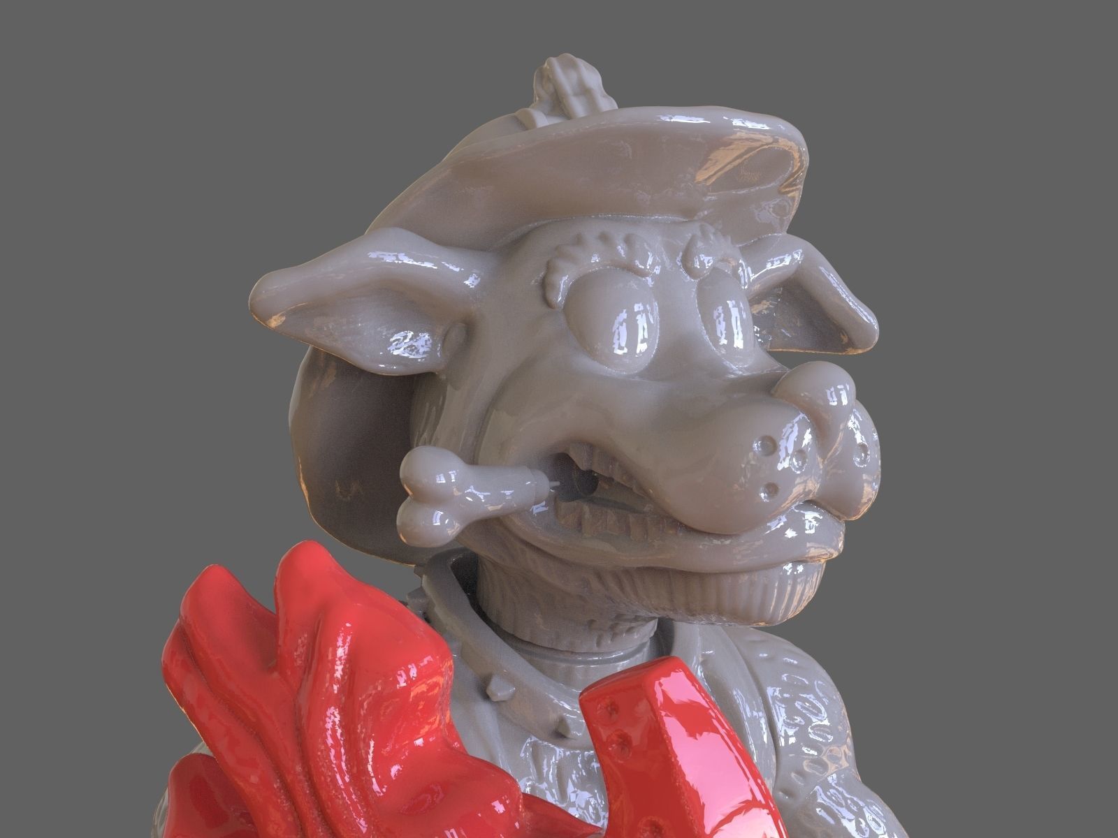 TMNT Hot Spot Articulated Toy With Accessories 3D print model_26