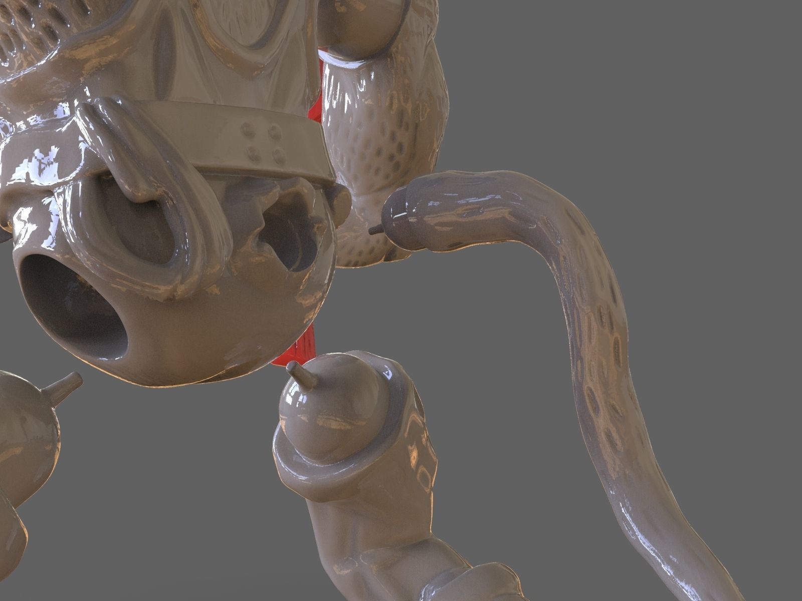 TMNT Hot Spot Articulated Toy With Accessories 3D print model_39