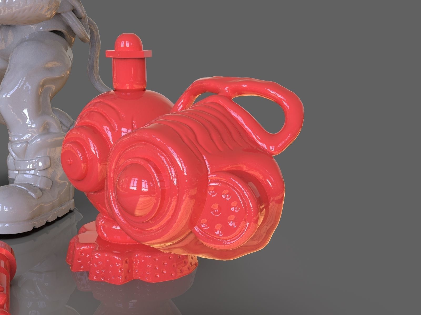 TMNT Hot Spot Articulated Toy With Accessories 3D print model_22