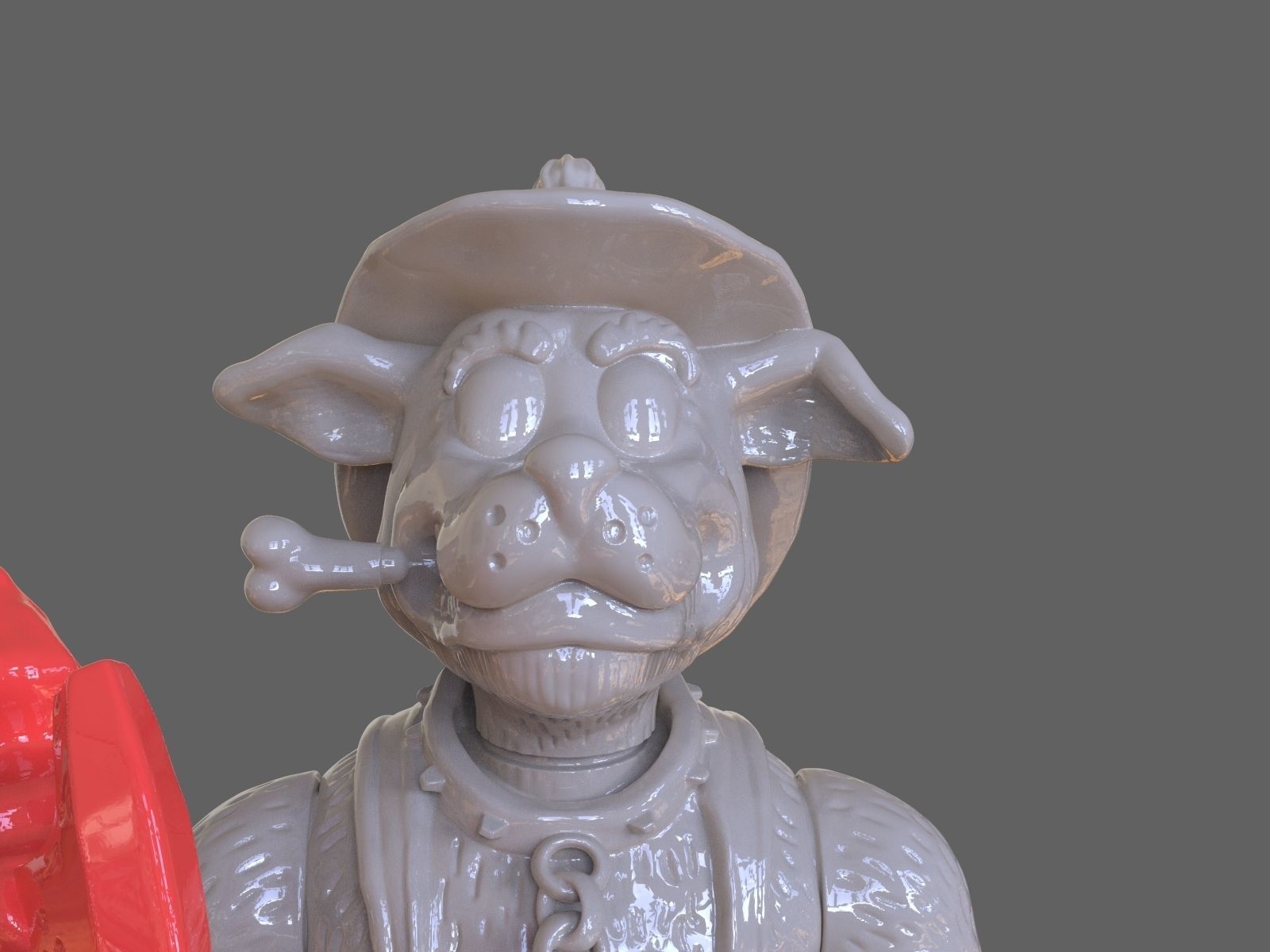 TMNT Hot Spot Articulated Toy With Accessories 3D print model_24