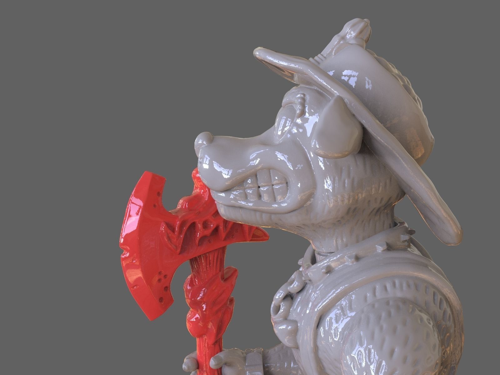 TMNT Hot Spot Articulated Toy With Accessories 3D print model_21