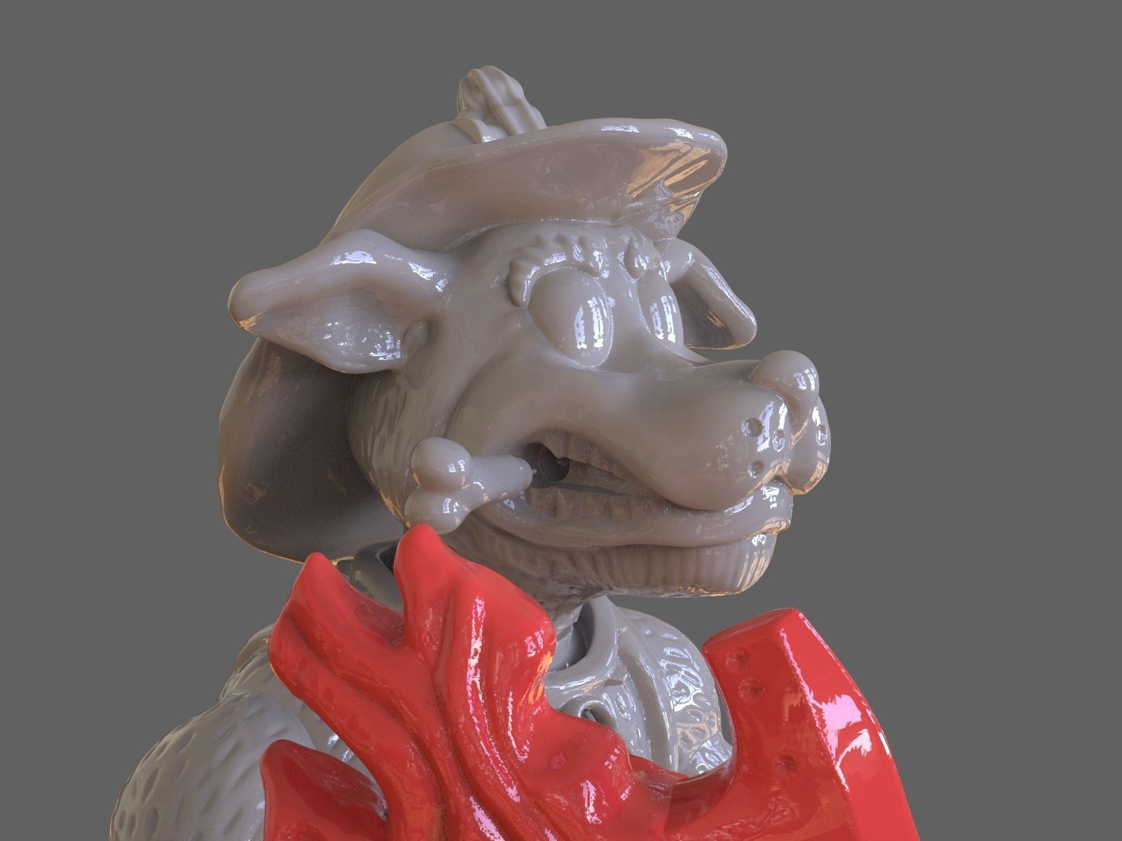 TMNT Hot Spot Articulated Toy With Accessories 3D print model_19