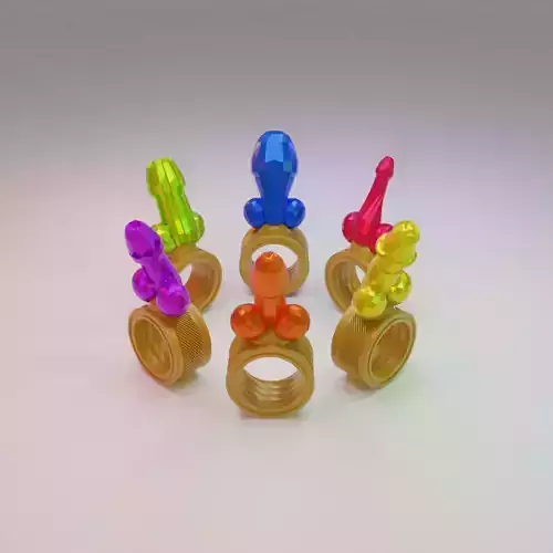 DICKFINITY STONE RING