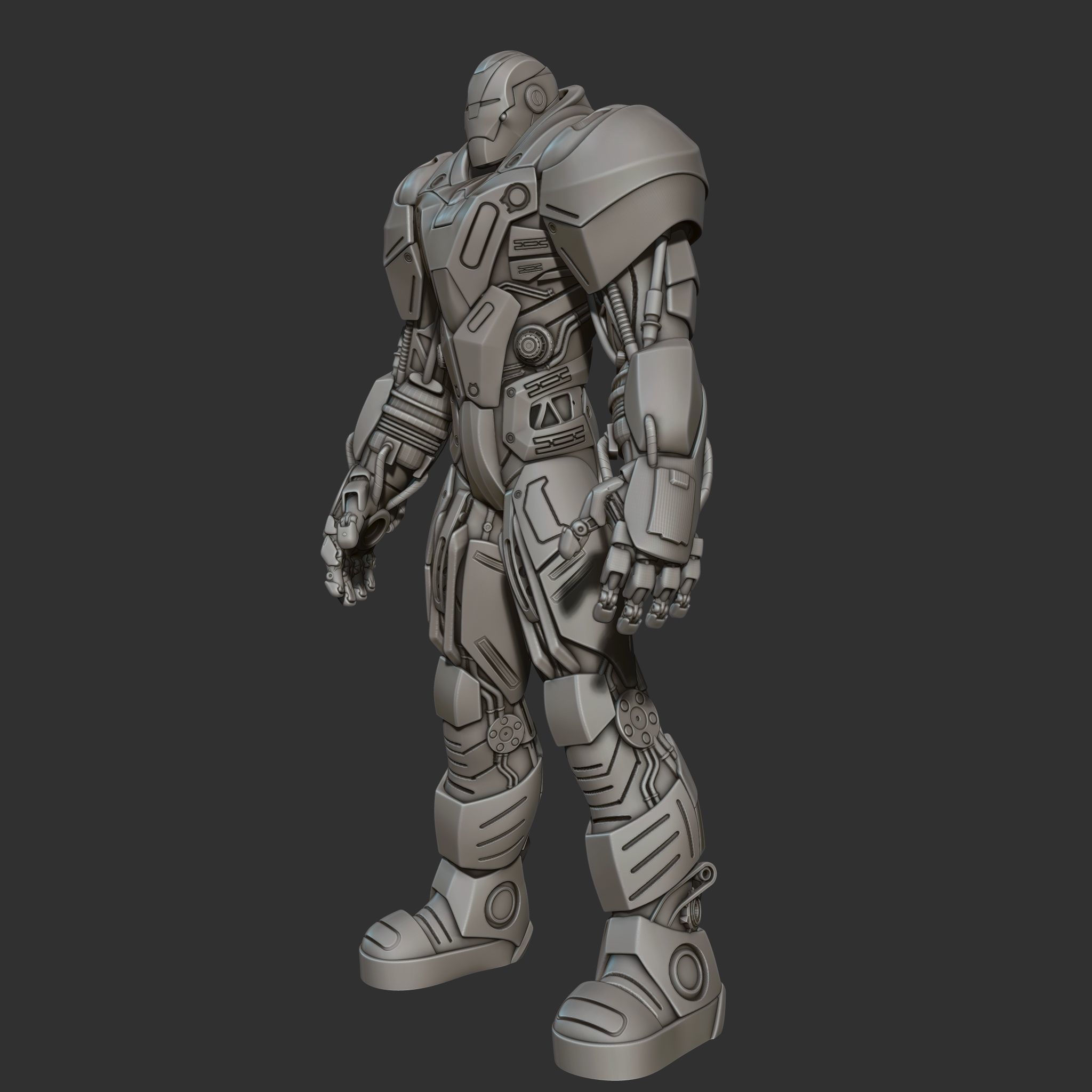 Custom Ironman 3d print model 3D print model_3