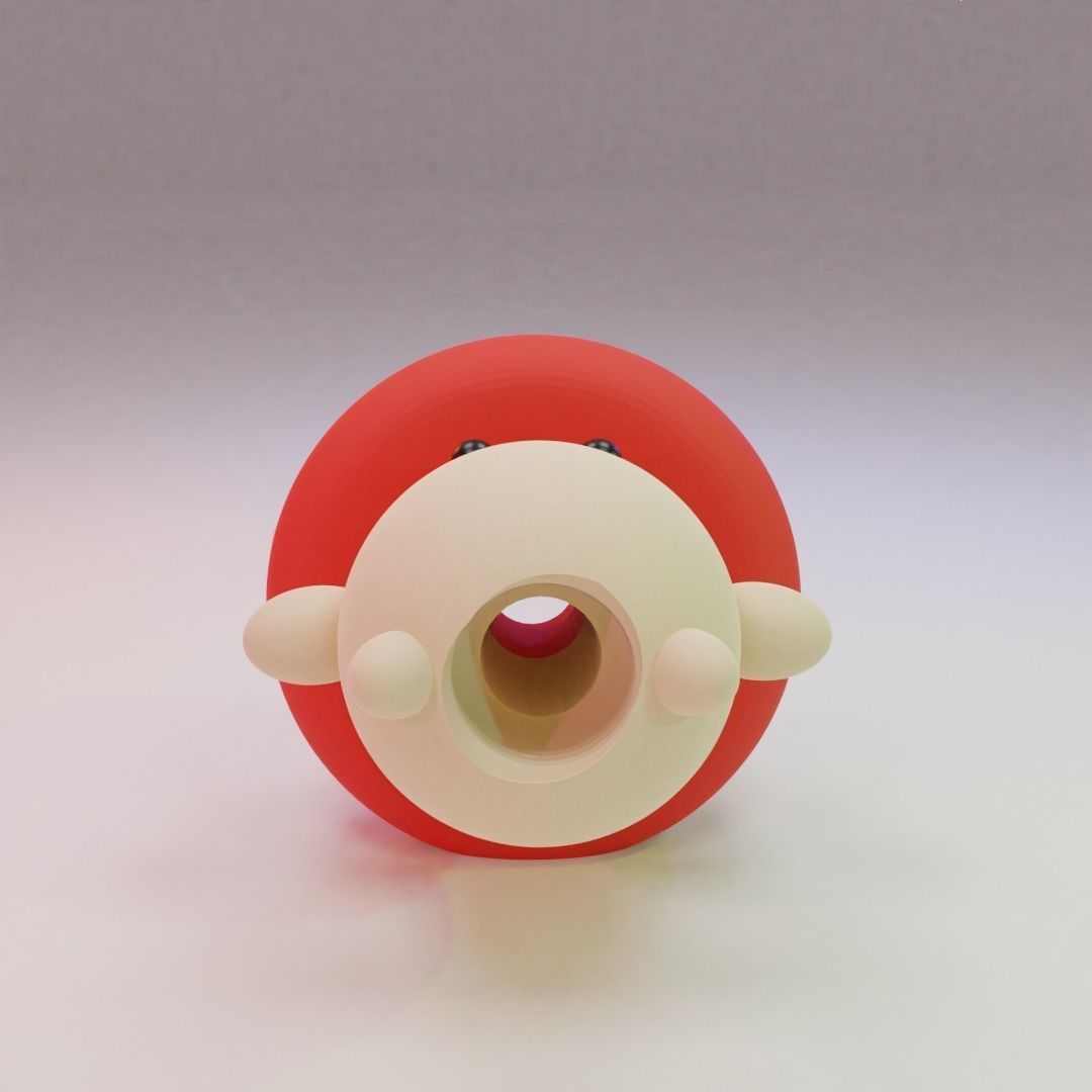 MUSHROOM TOOTHPASTE CAP TOPPER 3D print model_1