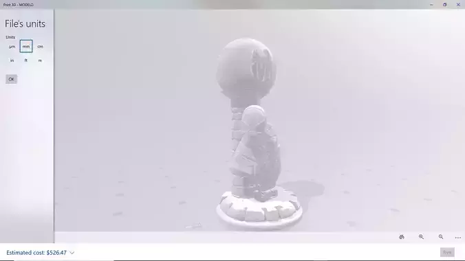 Spiderman Tall 3D Print Lamp 