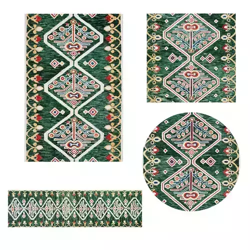 Rugs No 132 Low-poly 3D model