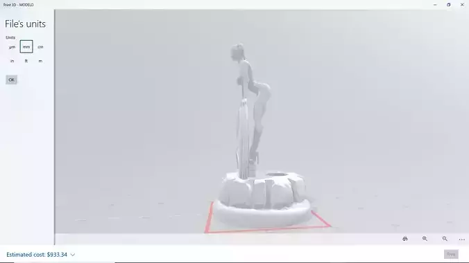 Nude Girl Harley Quinn Lamp 3D Print 