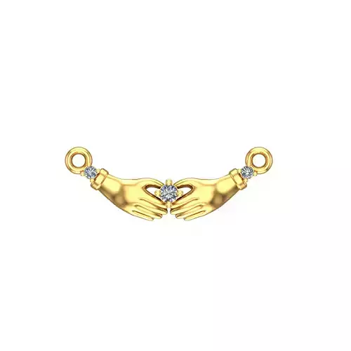 079 - Love Hand Pendant 3D print model
