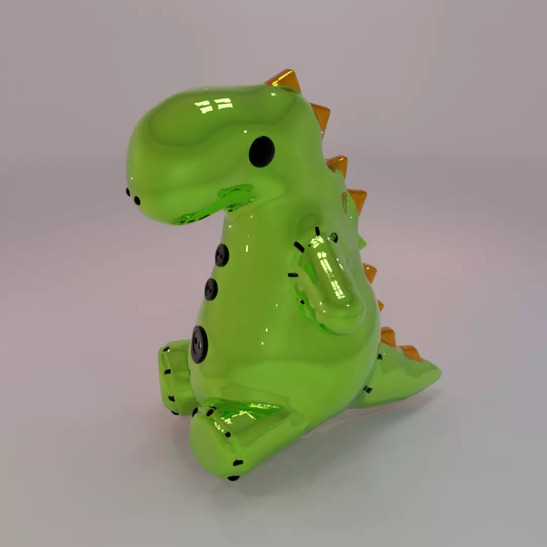Dino Soft Toy 3D print model