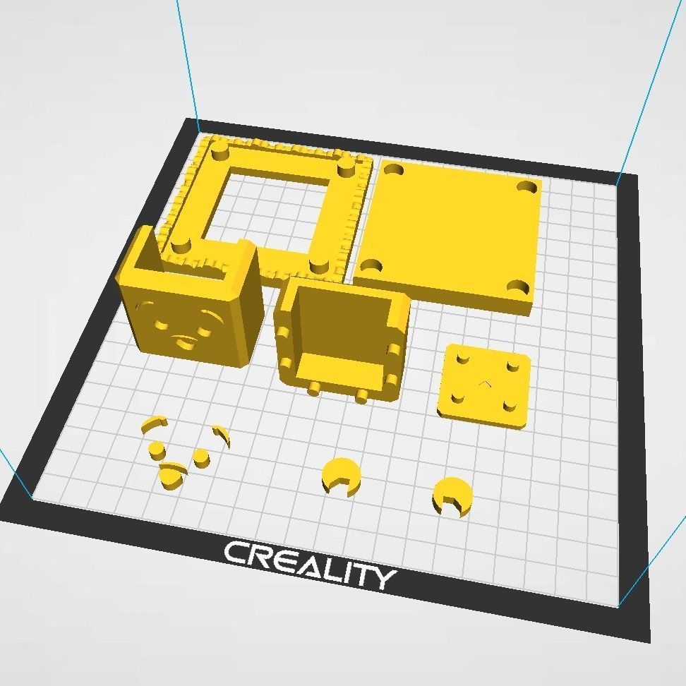 TSUM TSUM PLANTER BOX WINNIE THE POOH 3D print model_3