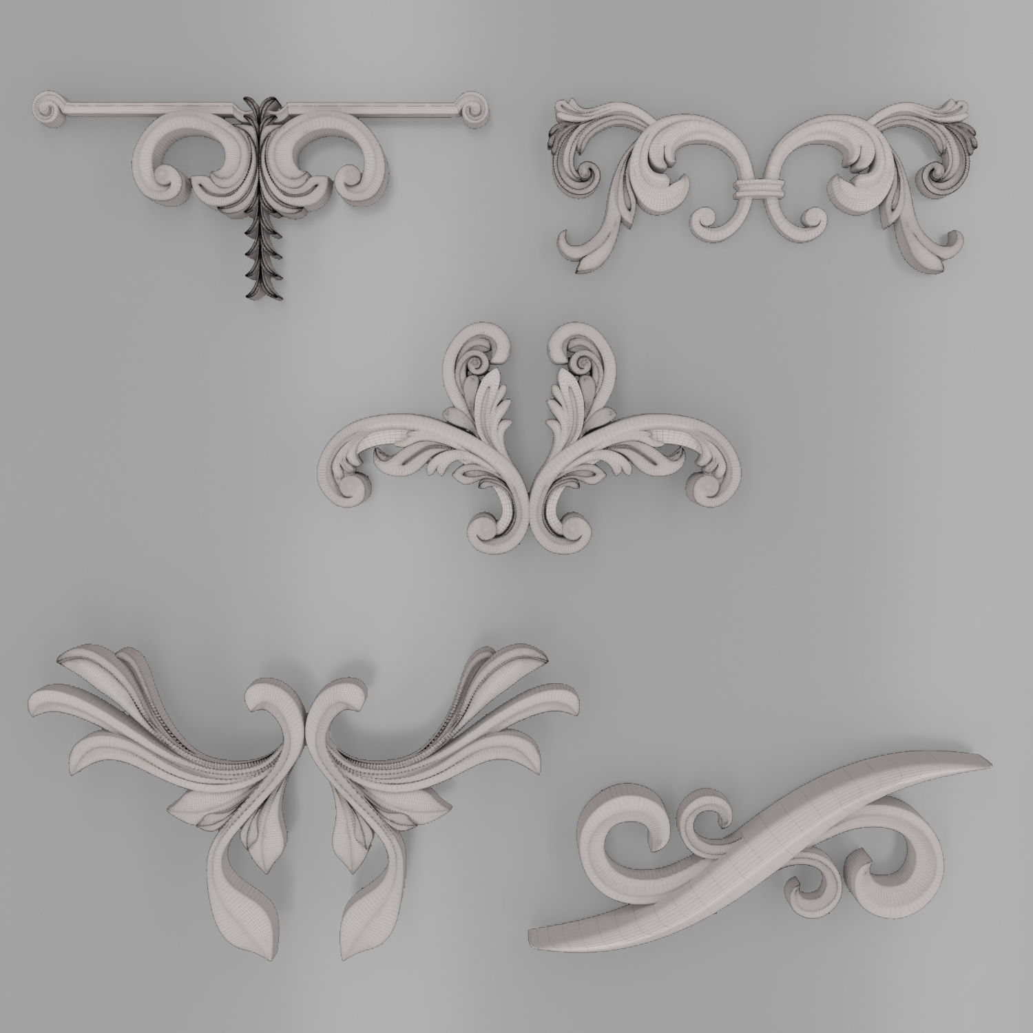Trim Ornament 95 3D model_1
