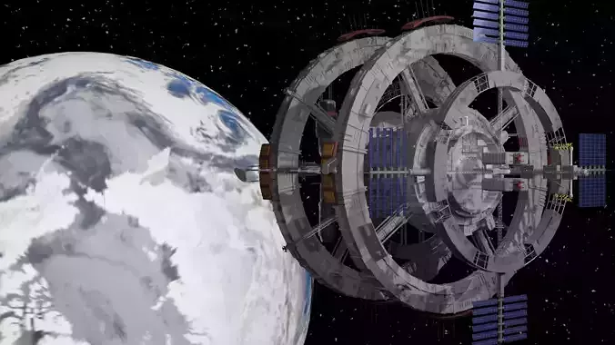 Spaceship futuristic