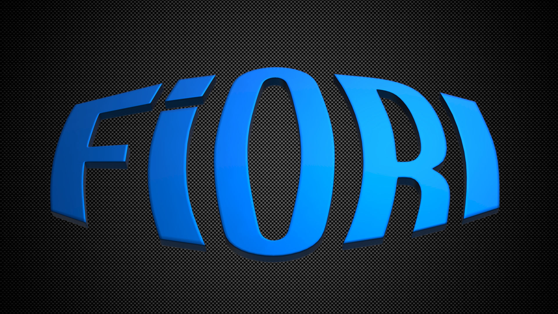fiori logo 3D model_5