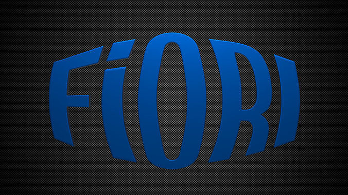 fiori logo 3D model