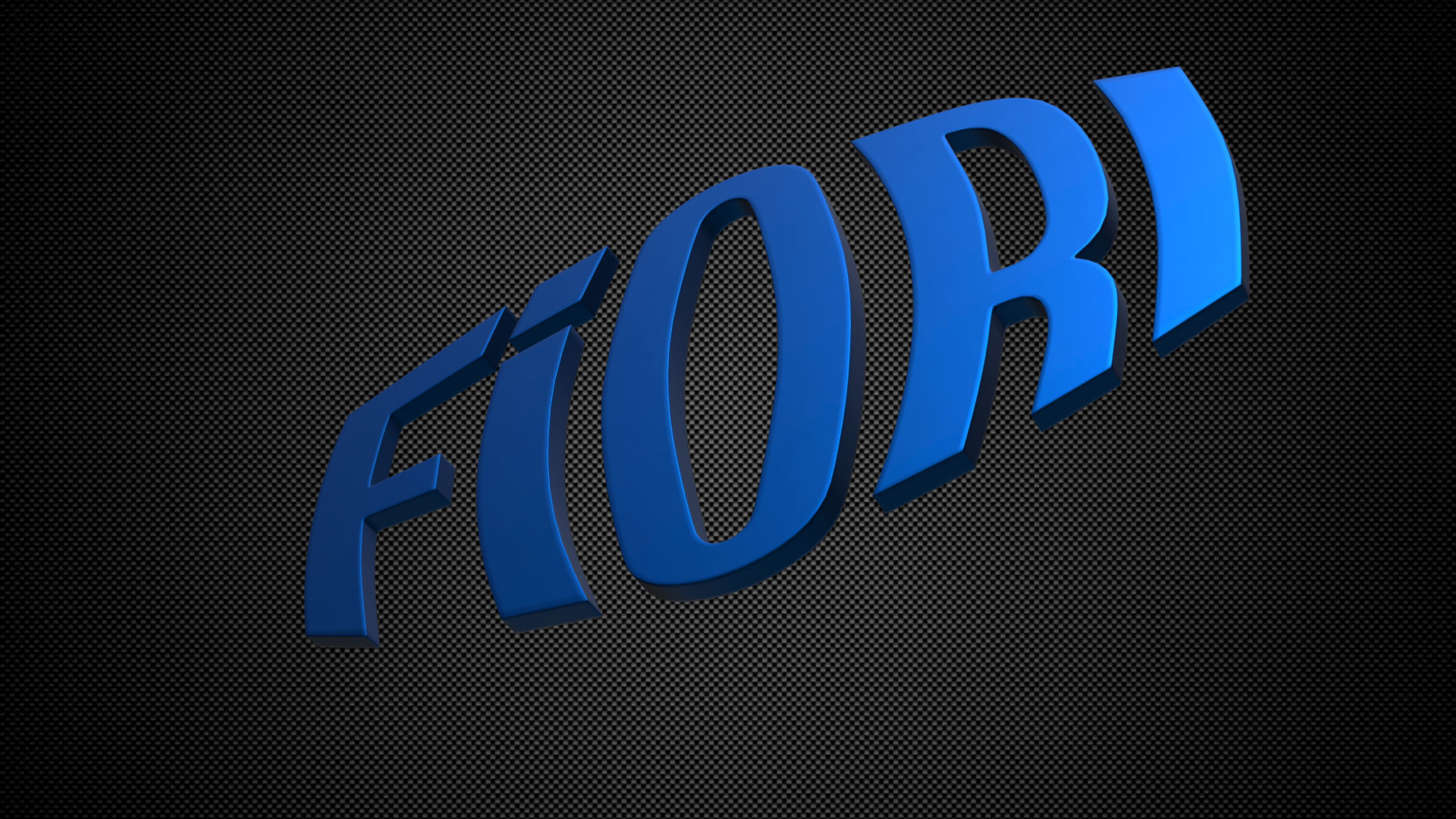 fiori logo 3D model_4