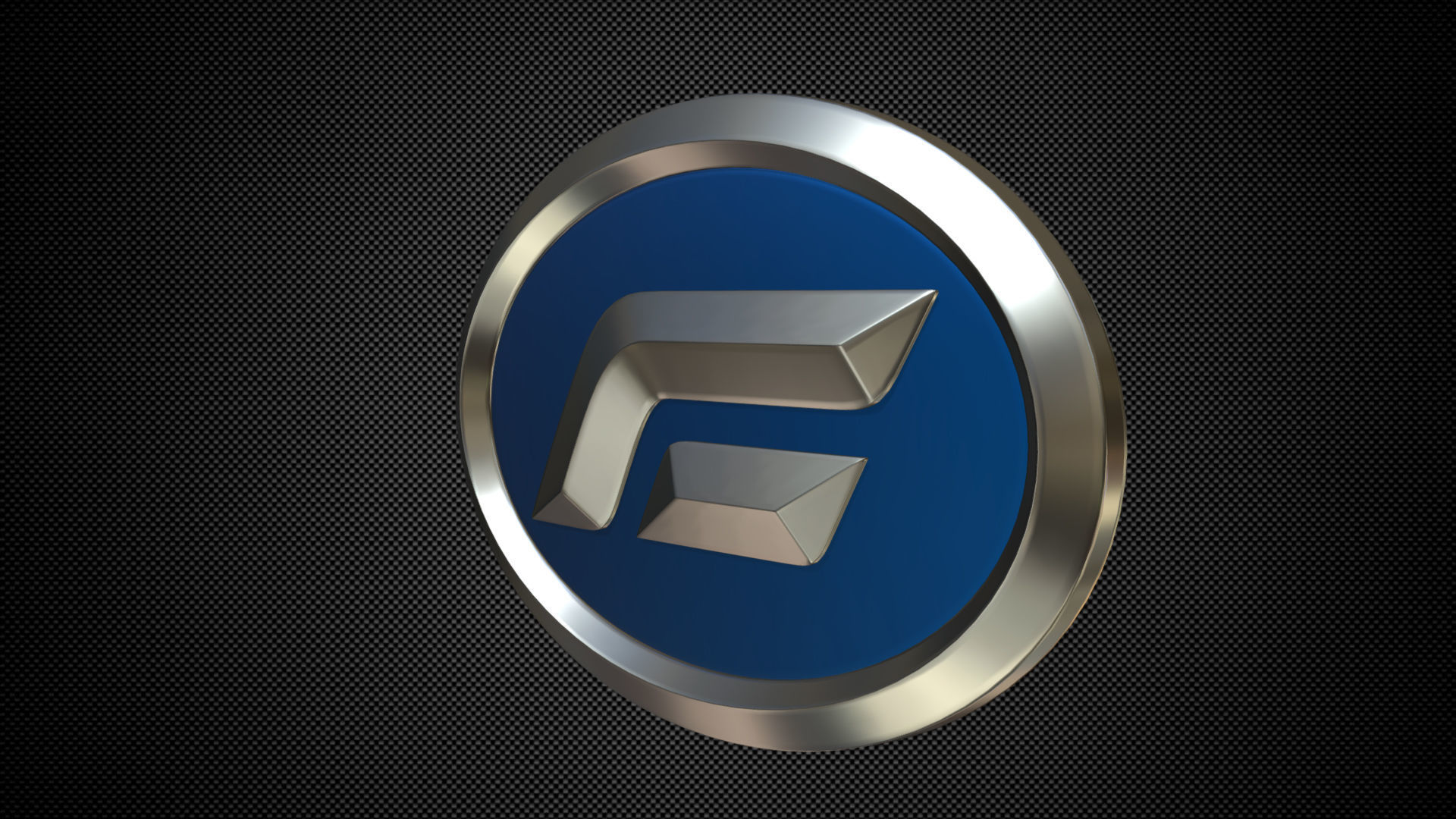 foday logo 3D model_2