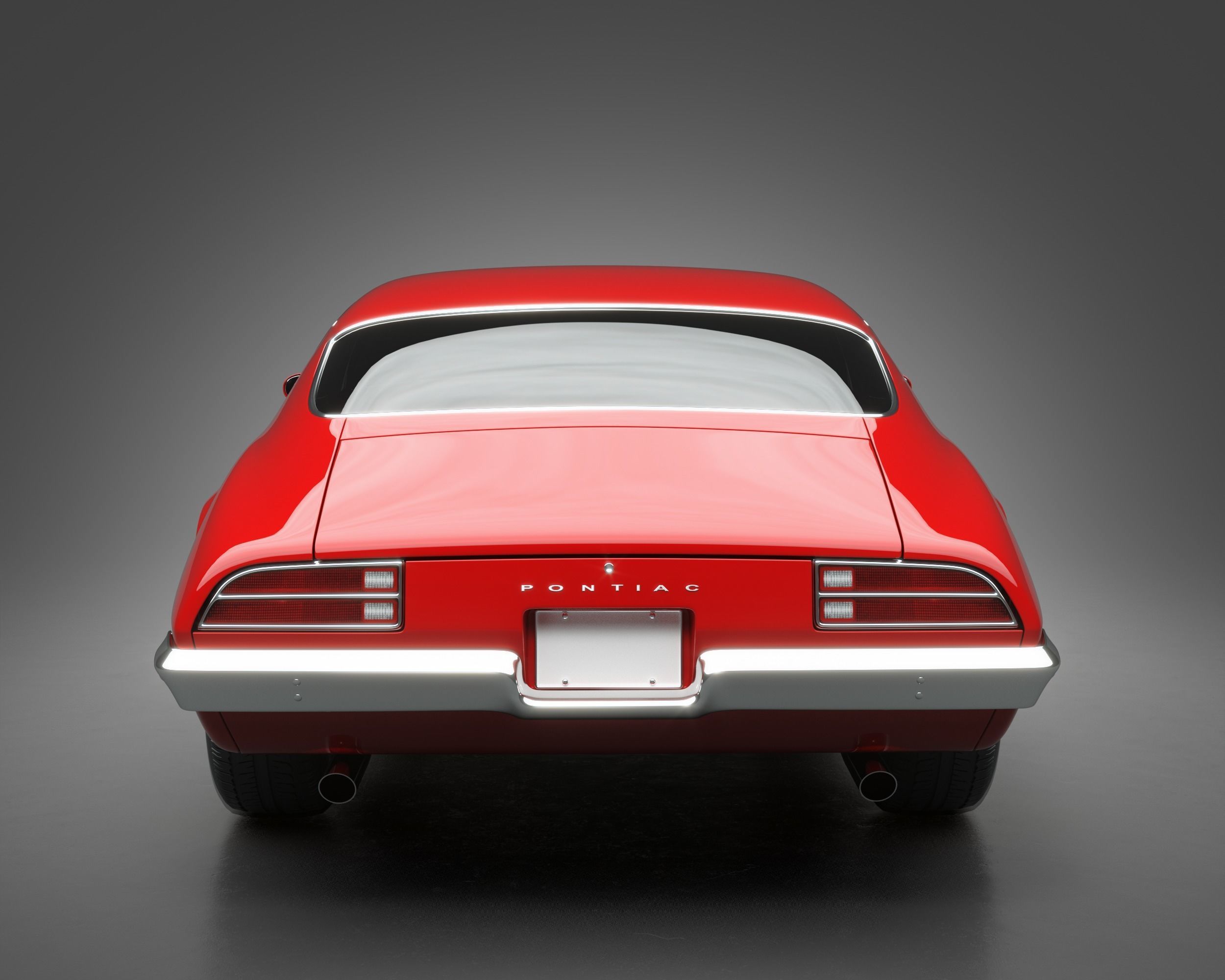 1970 Pontiac Firebird 3D model_3