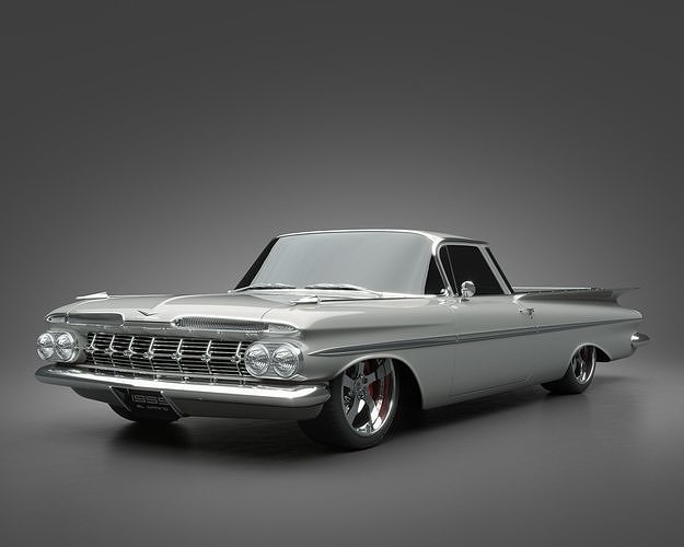 1959 Chevrolet El Camino 3D model