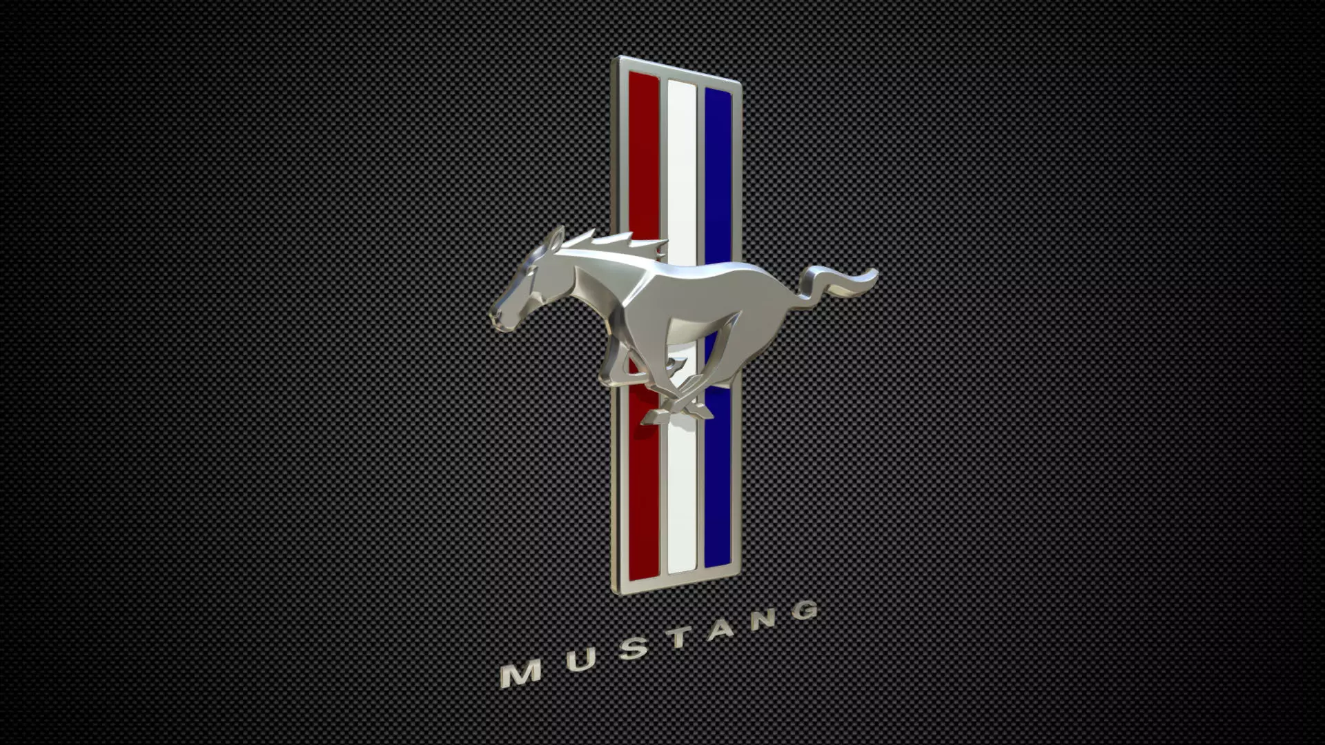 horse logo 3D model_0