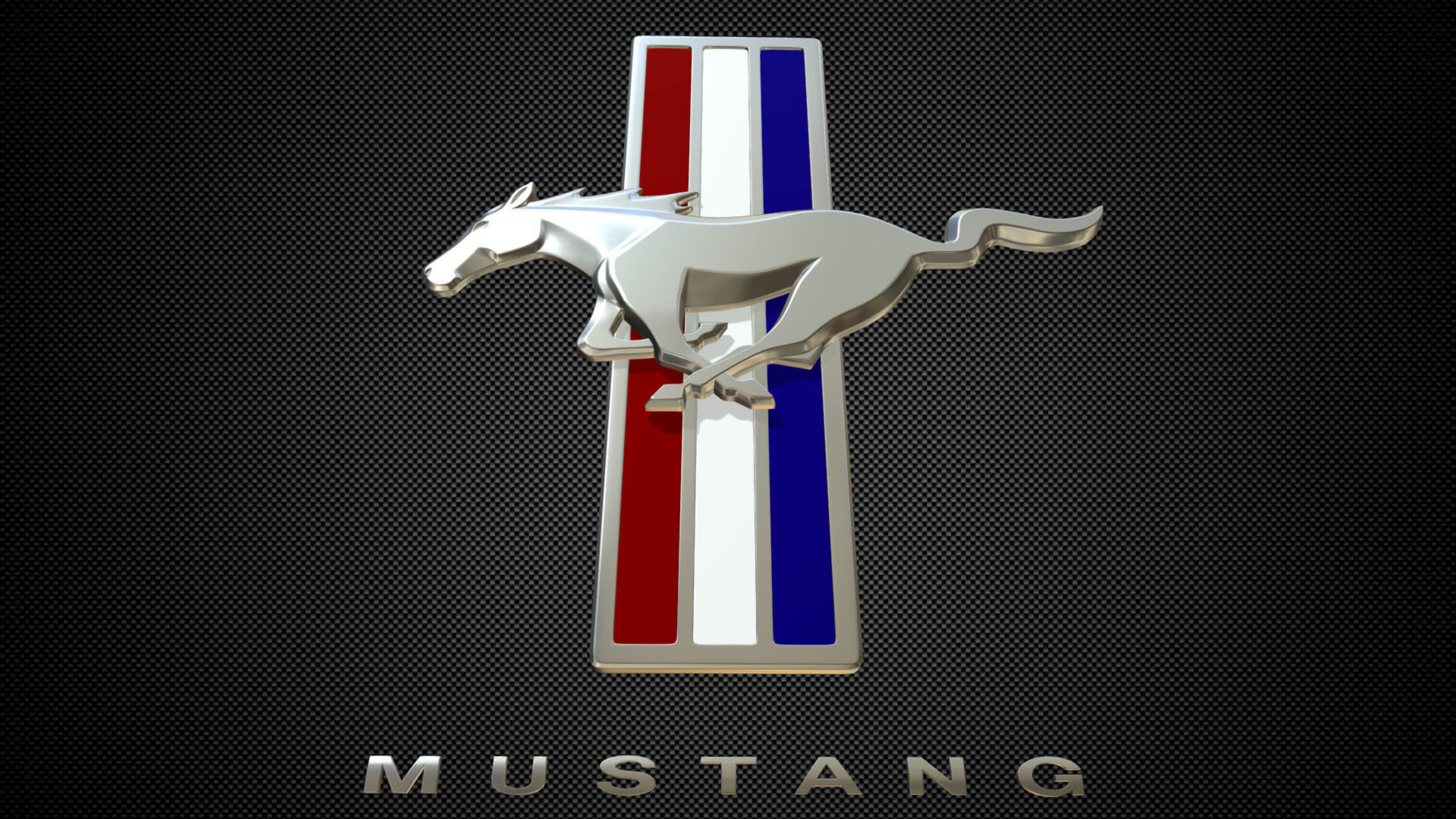 horse logo 3D model_4