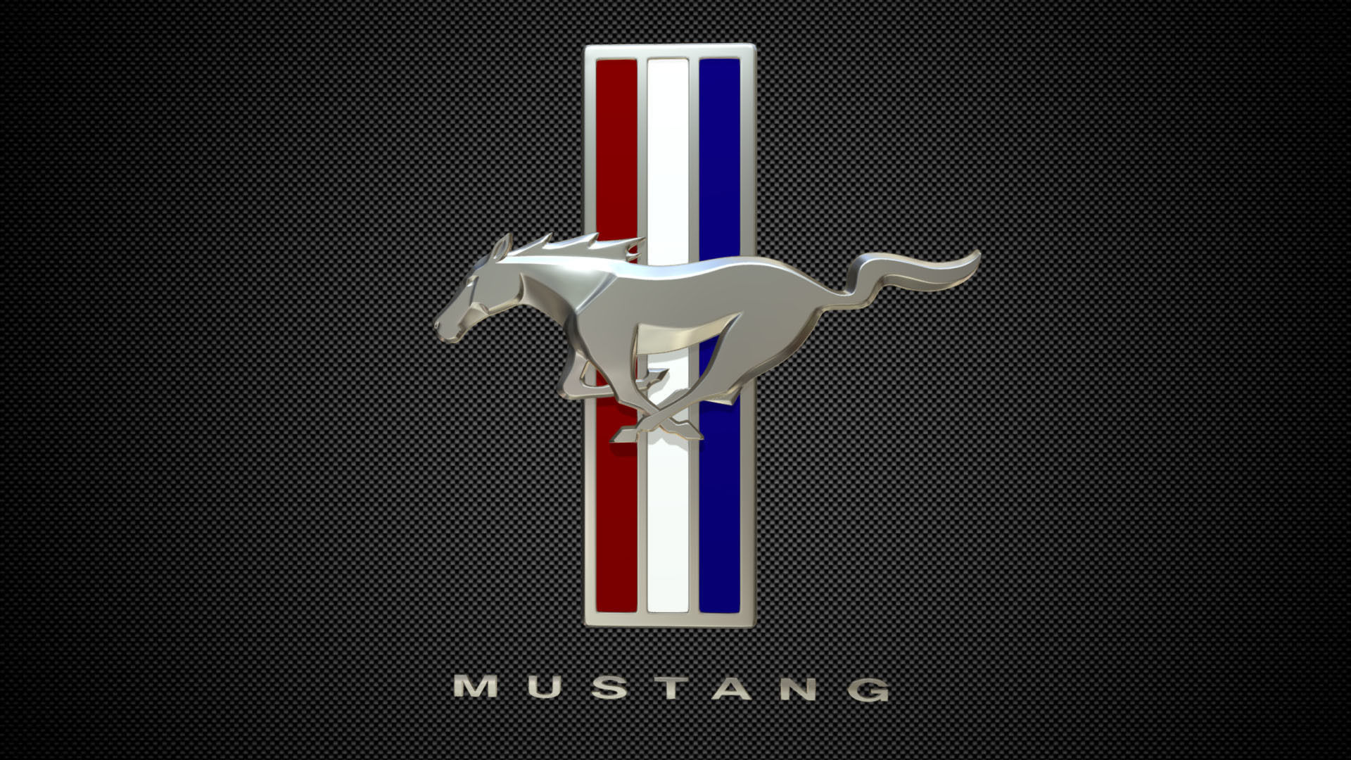 horse logo 3D model_1