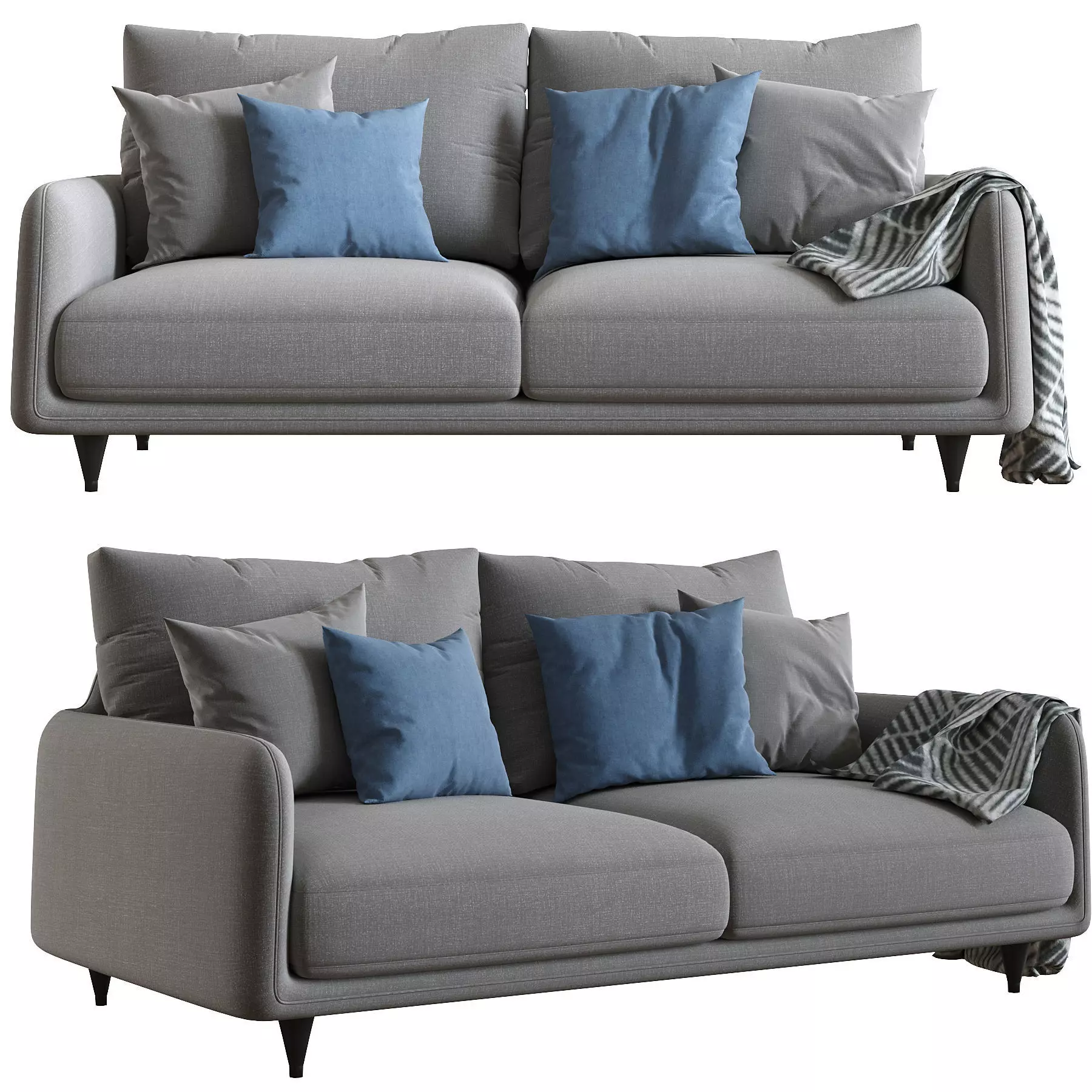 Ditre Italia  Elliot sofa 3D model_0