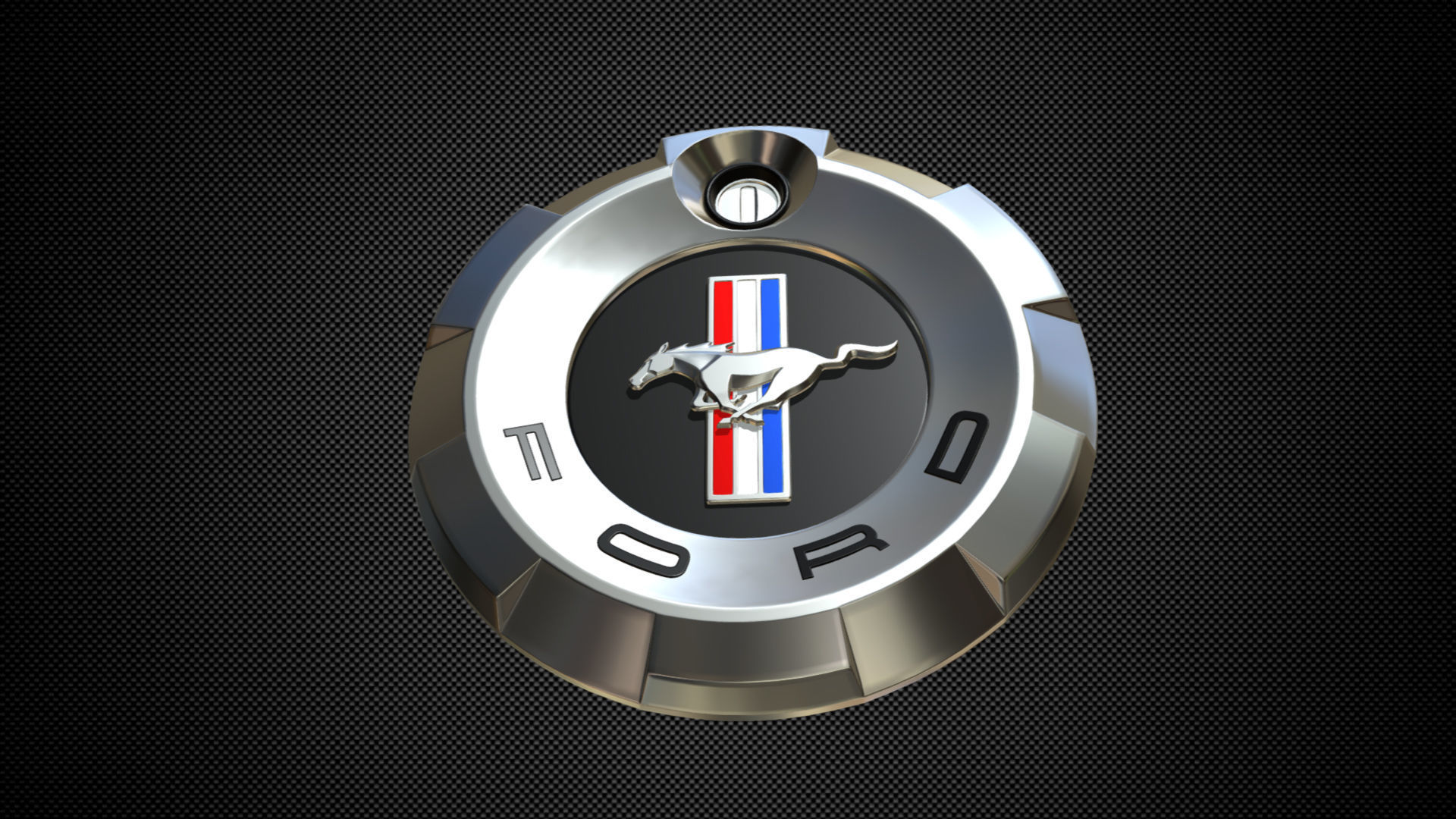 horse logo 3D model_5