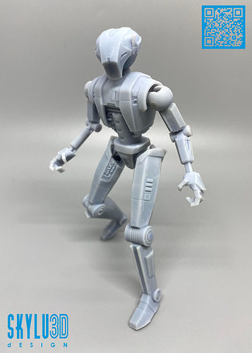 HK 47 Articulation One12 scale 3d print ready model 3D print model