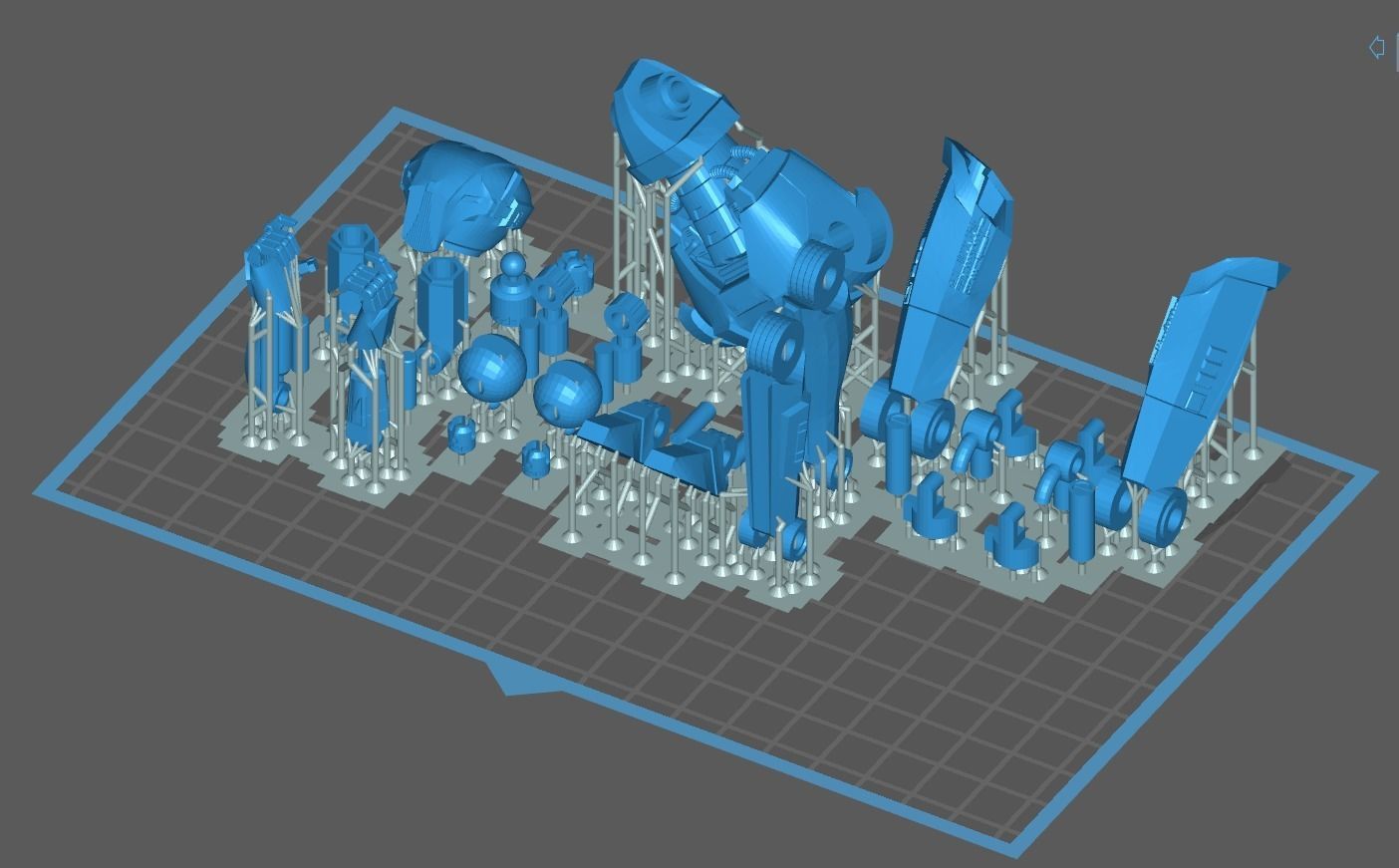 HK 47 Articulation One12 scale 3d print ready model 3D print model_5