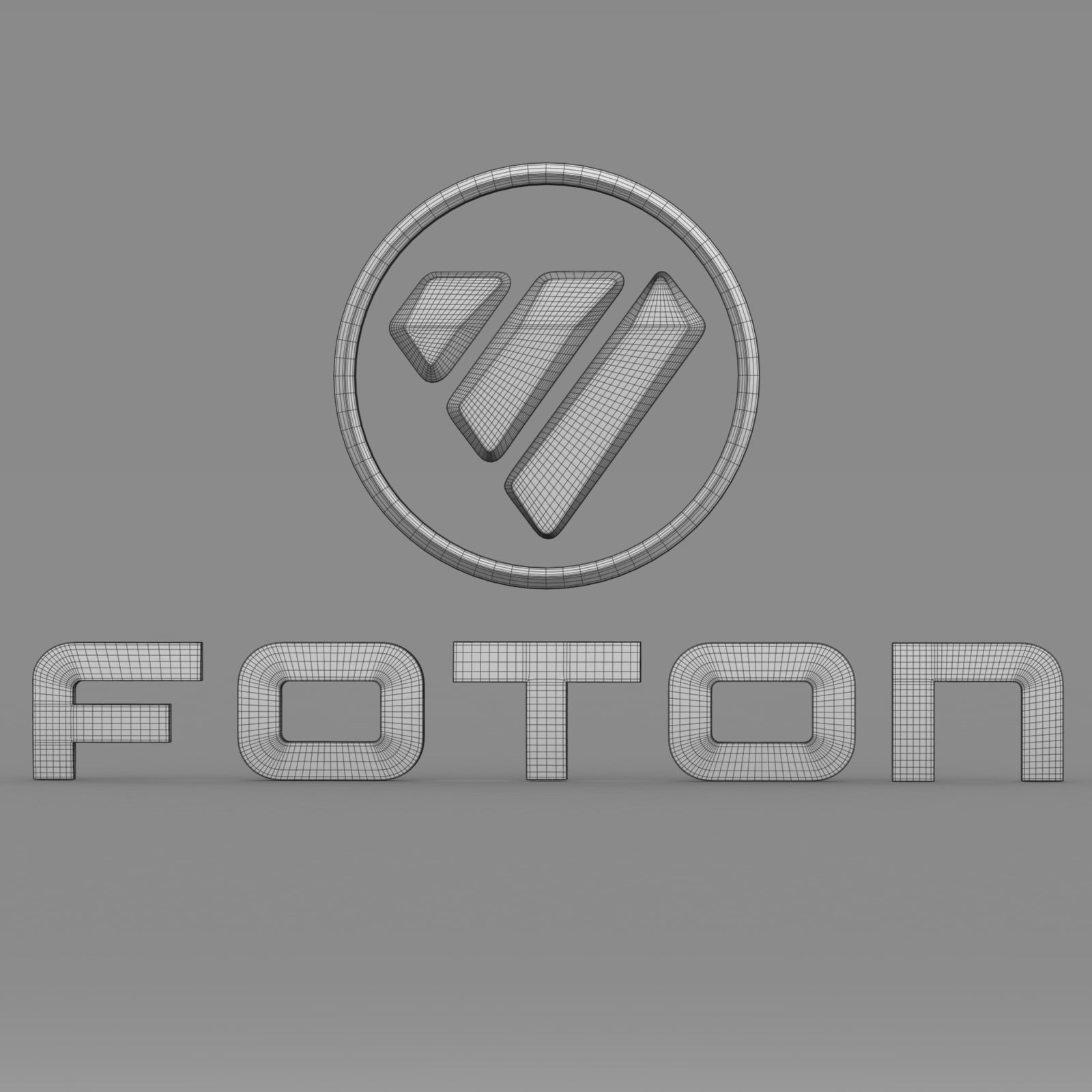foton logo 3D model_13