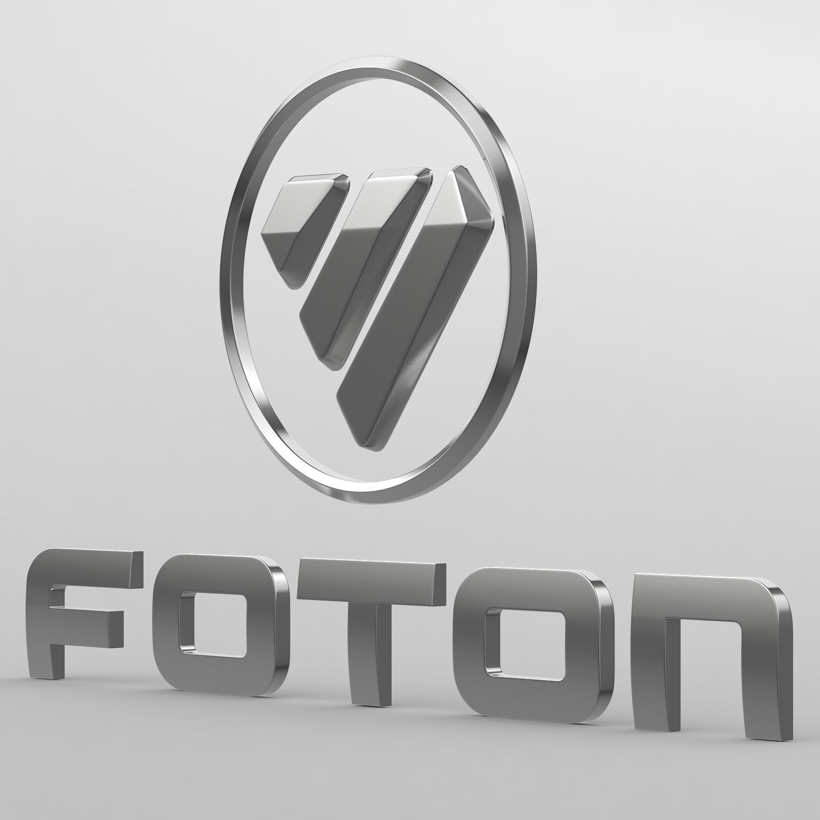 foton logo 3D model_10