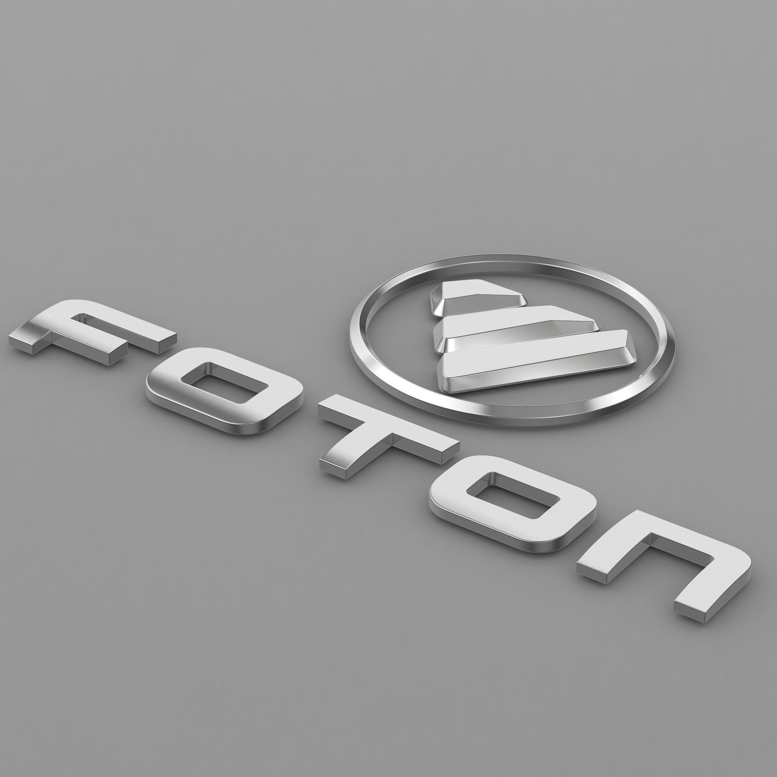 foton logo 3D model_11