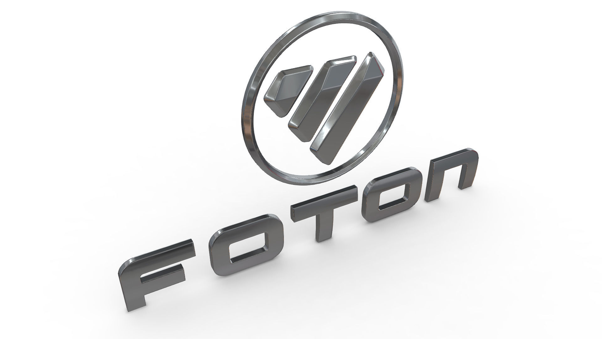 foton logo 3D model_3