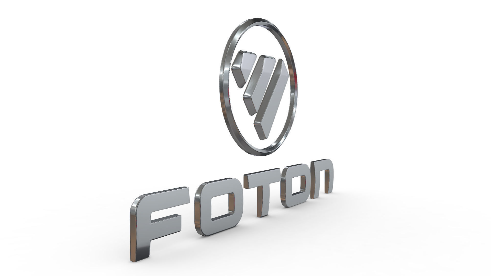 foton logo 3D model_1
