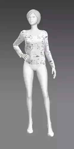 Woman Clothing Pose 485