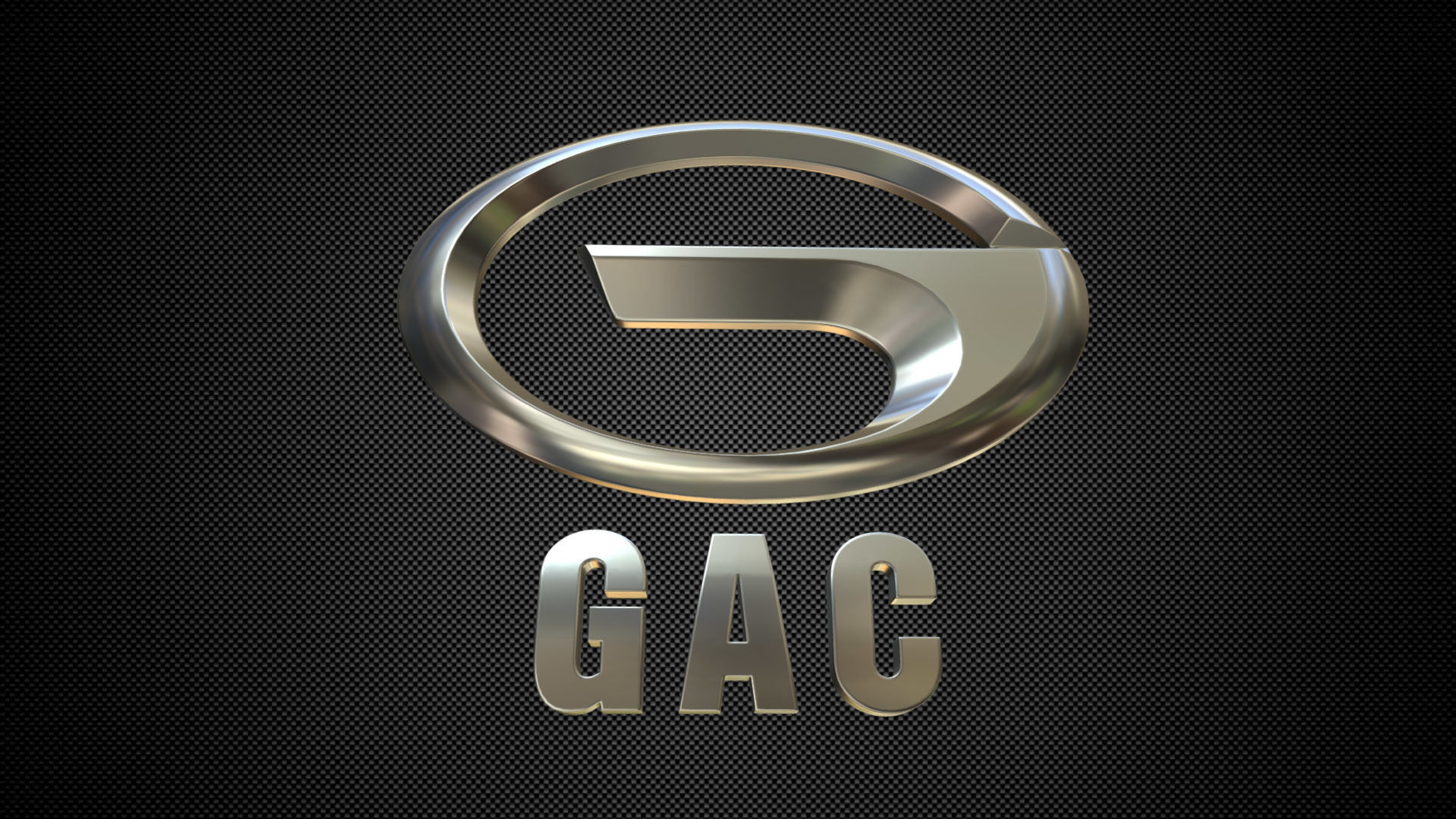 gac logo 3D model_4