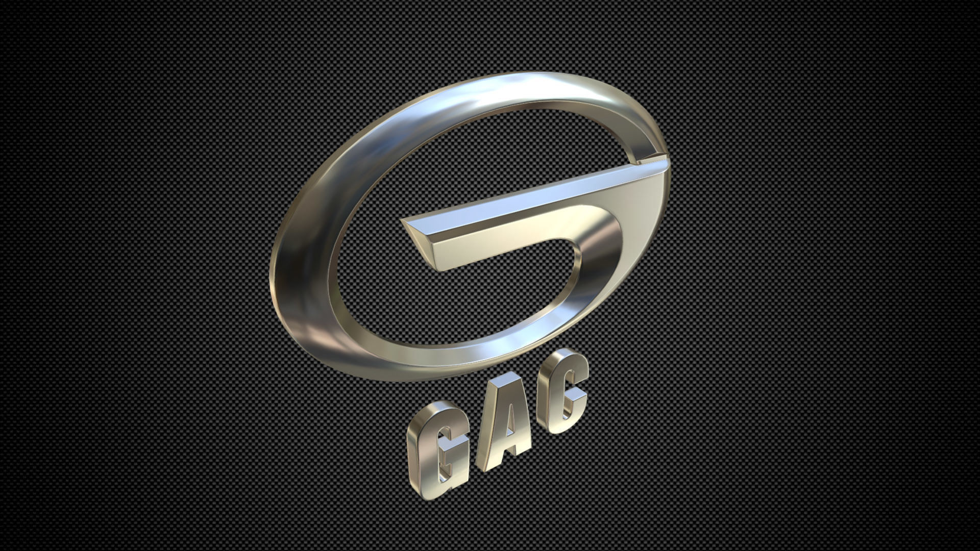 gac logo 3D model_3
